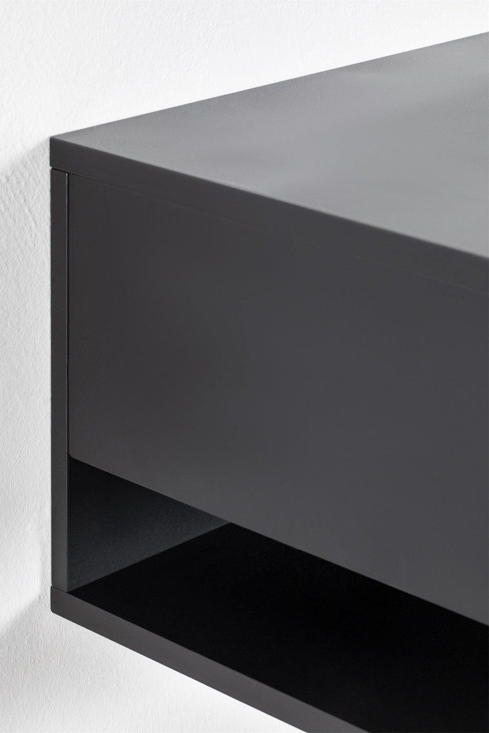 Sklum Griviza Floating Bedside Table With Drawer