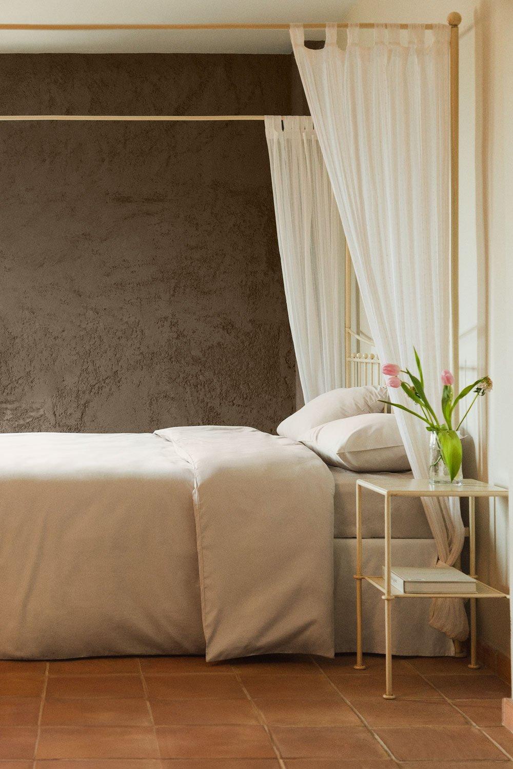sklum Housse de couette en satin 300 fils Sampras