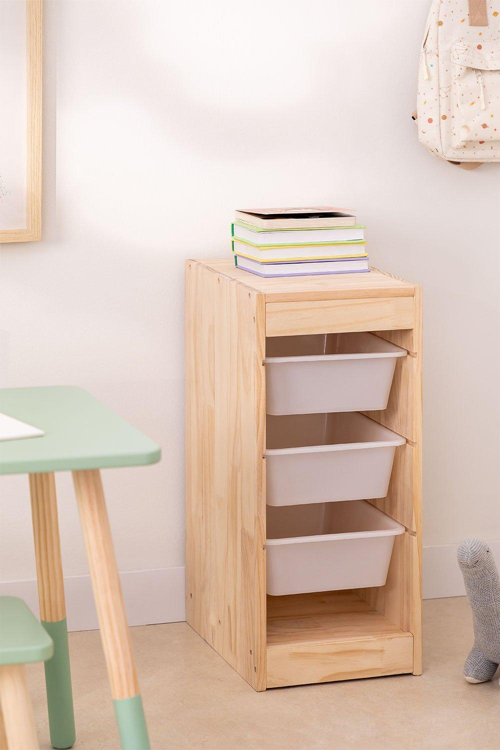 sklum Houten opslagkast Nopik Kids