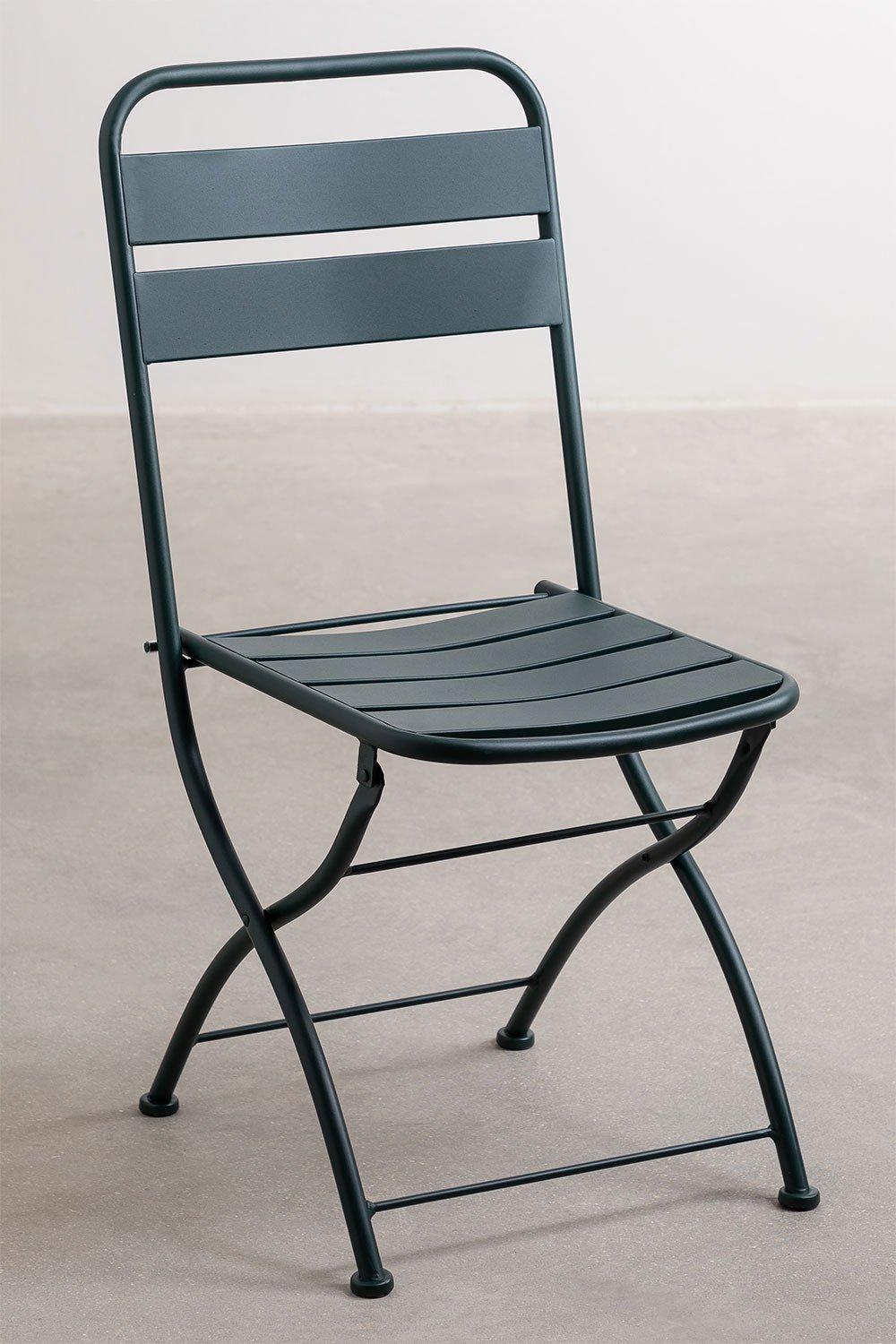 Sklum Janti Tuintafelset (60x60 Cm) En 2 Klapstoelen