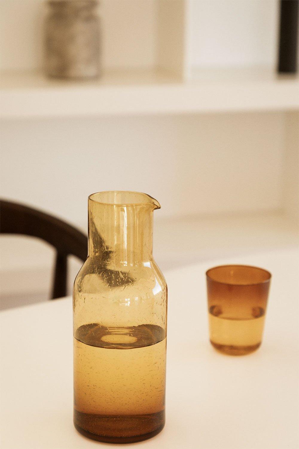 sklum Jarro de vidro Gulix 1 5 L