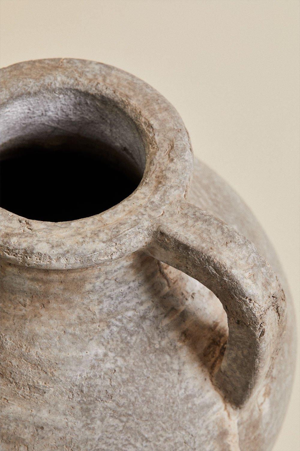 Sklum Jarrón En Terracota Con Asa Agnon