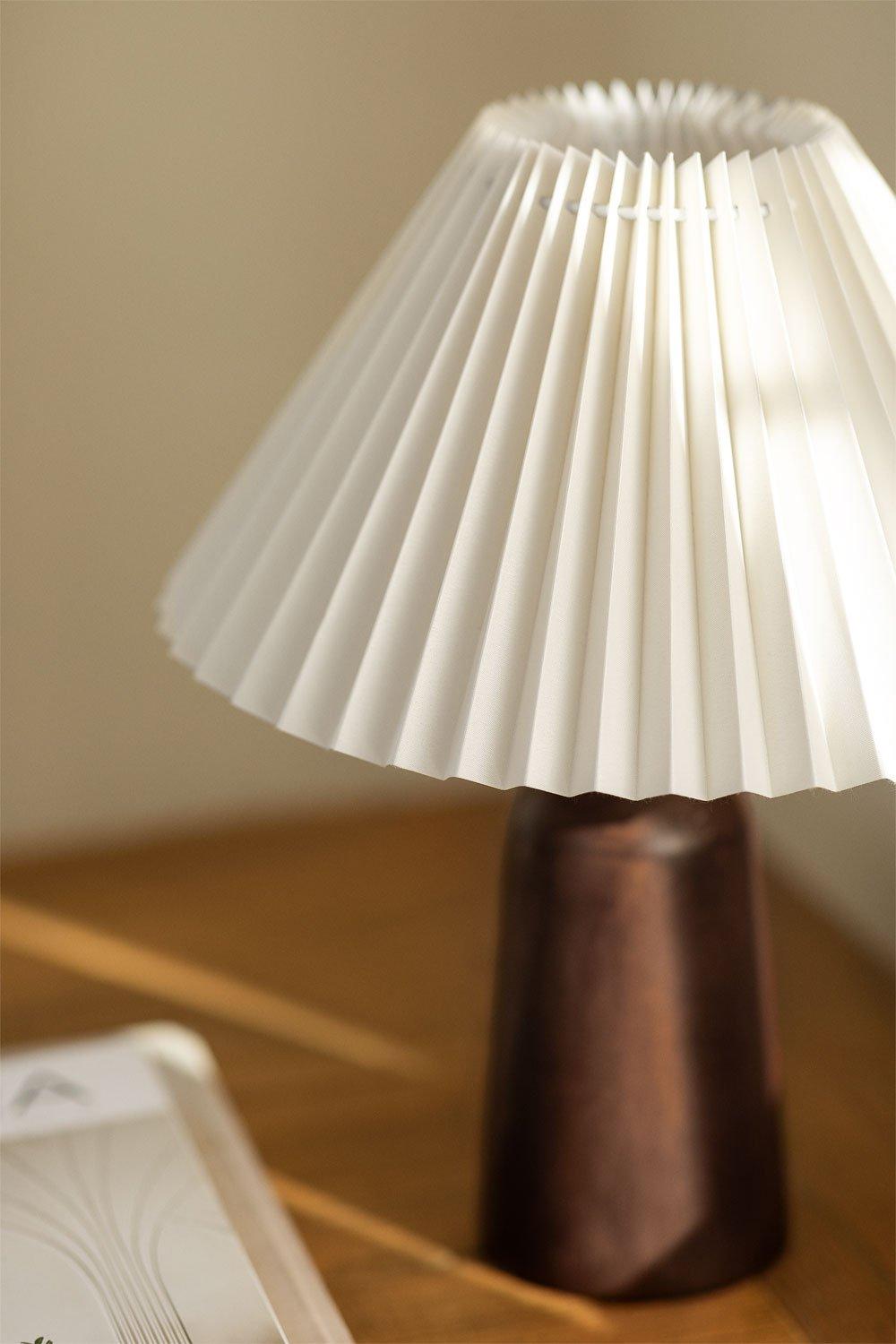 Sklum Jeremaia Houten Tafellamp