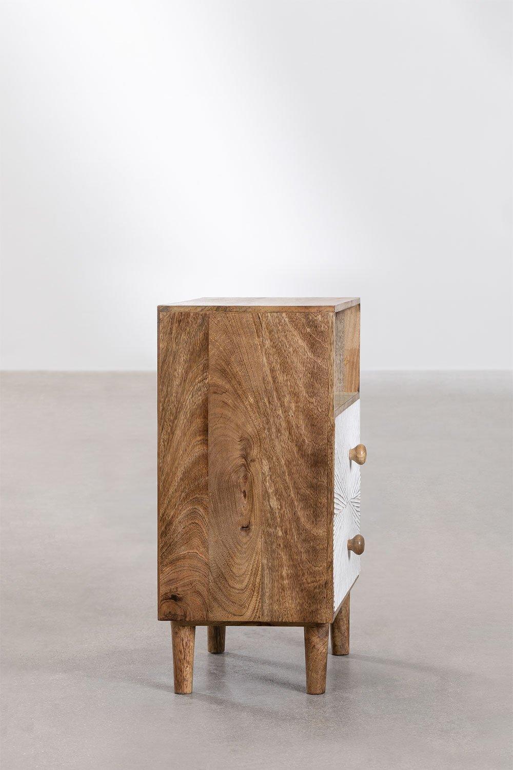 Sklum Kaobany Mango Wood Nightstand