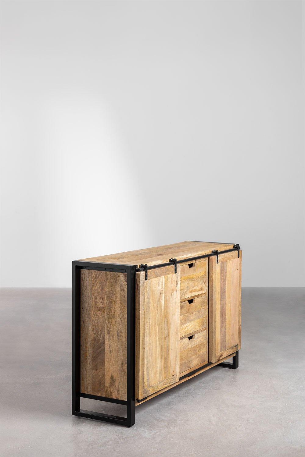 Sklum Kiefer Mango Wood Chest Of Drawers