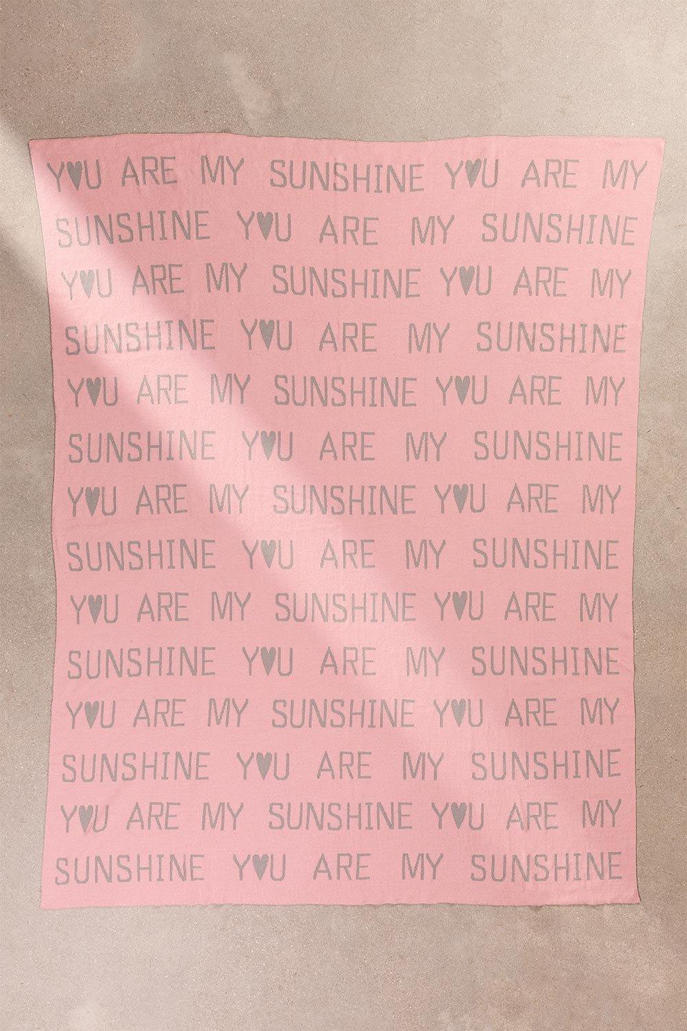 Sklum Koc W Kratę Z Jednolitej Bawełny