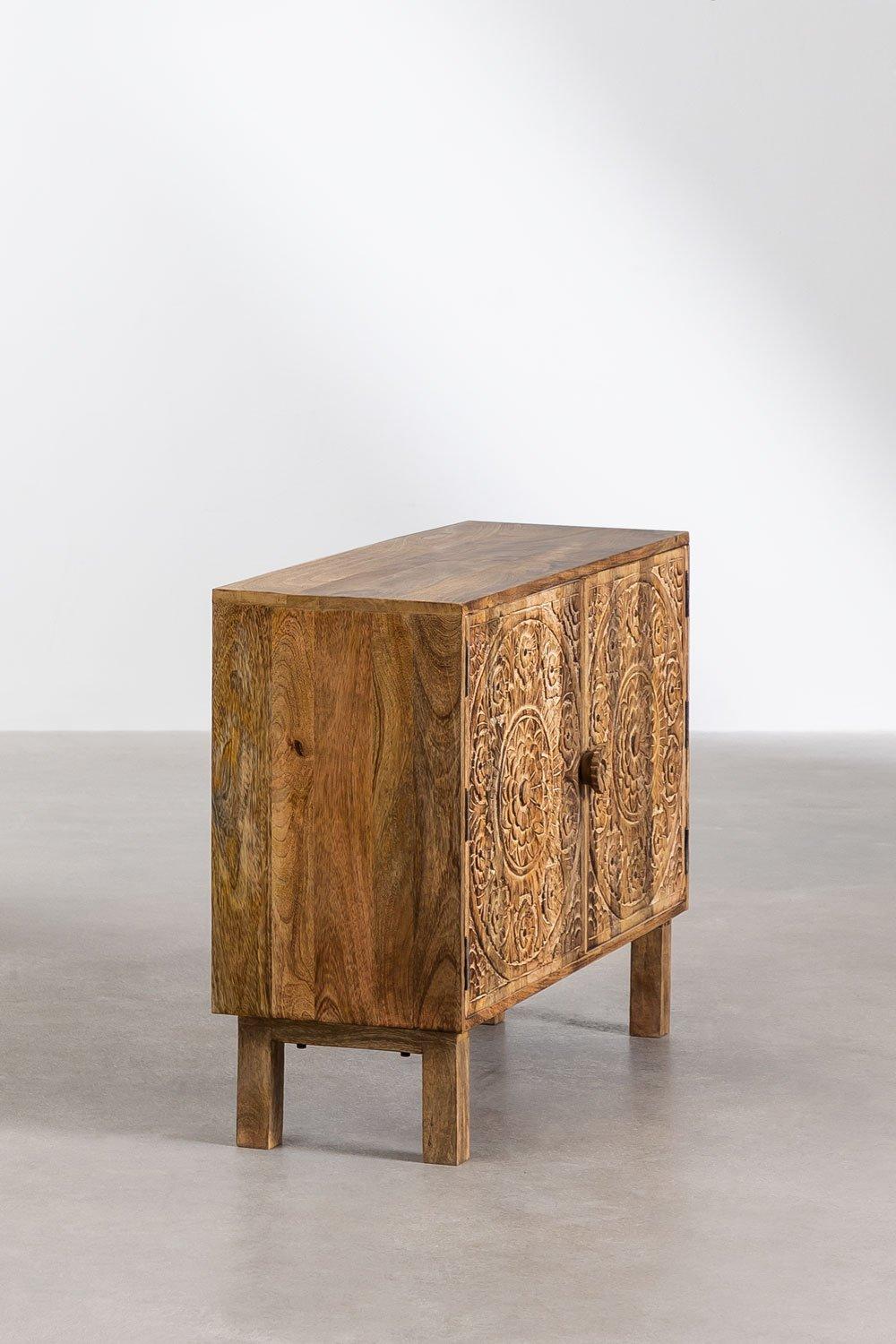 Sklum Kredens Z Drewna Mango Wiluna