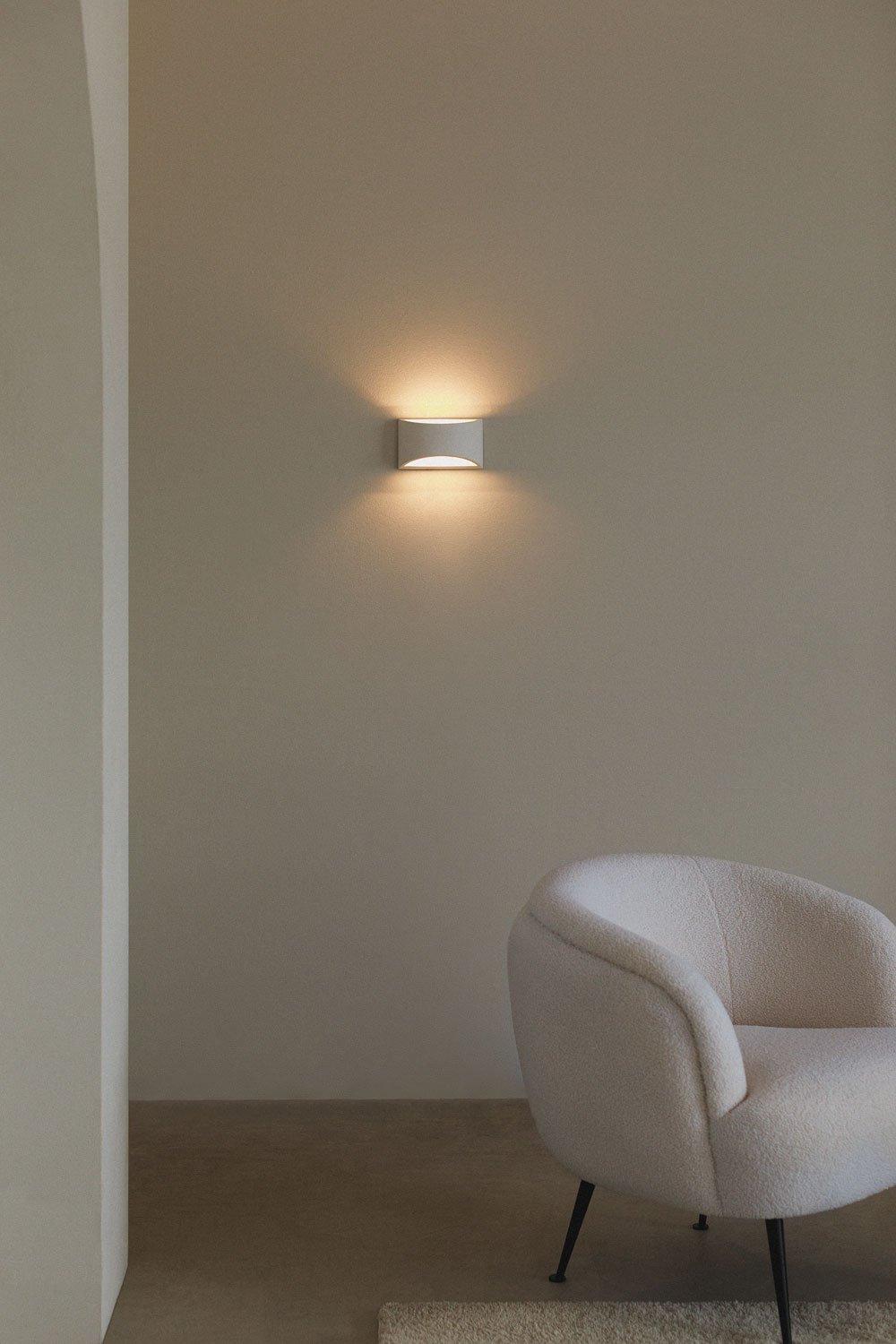 sklum Lamara gipsen wandlamp