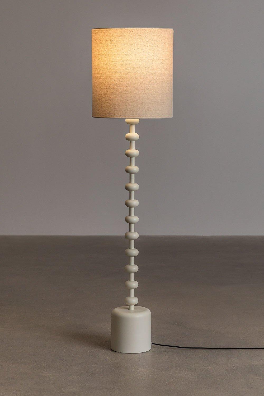 Sklum Lampa Podłogowa Z Lnu Alieta