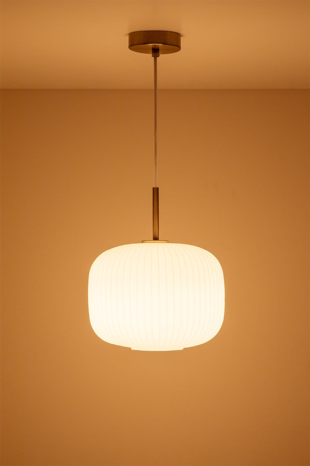 Sklum Lampa Sufitowa Bruner Z Metalu I Szkła