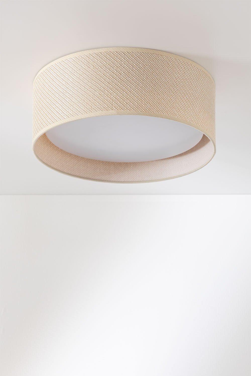 Sklum Lampa Sufitowa Z Rattanu Masha