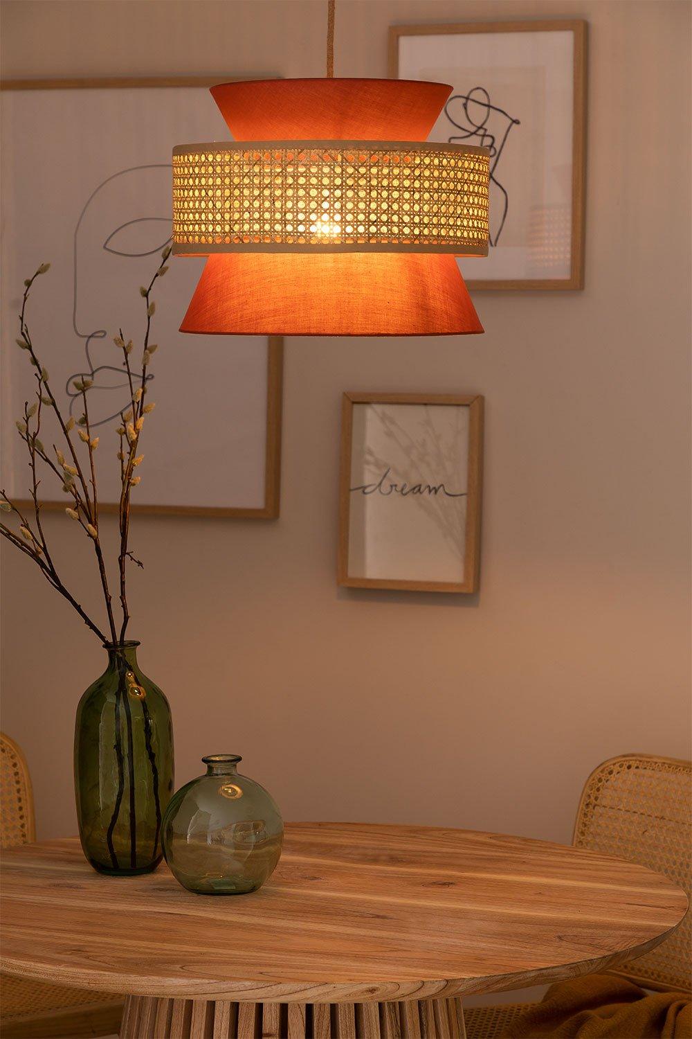 Sklum Lampa Sufitowa Z Rattanu Yereh