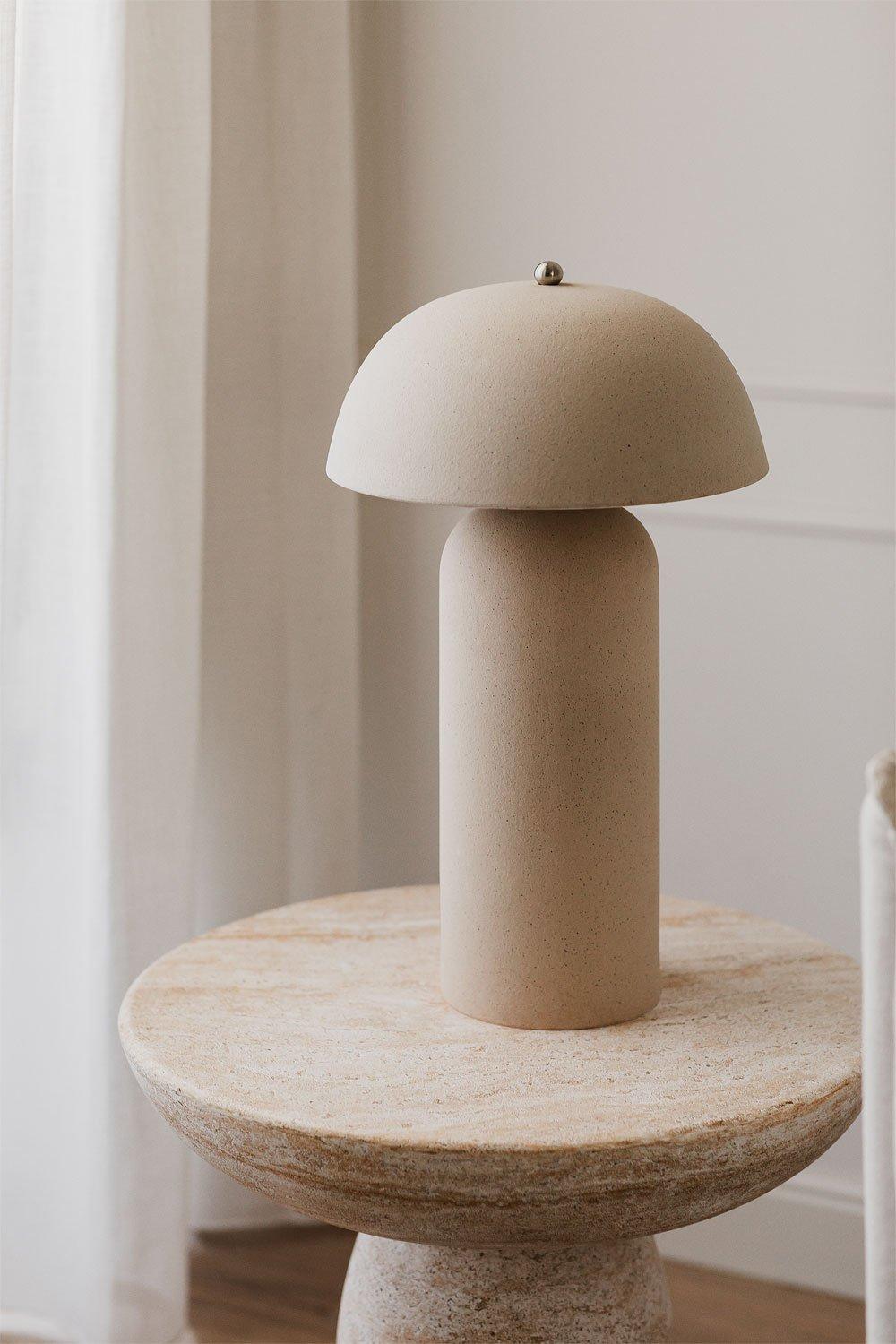 sklum Lámpara de Mesa en Gres Odete