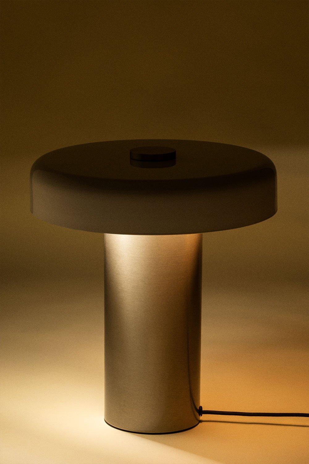 Sklum Lámpara De Mesa En Metal Darday