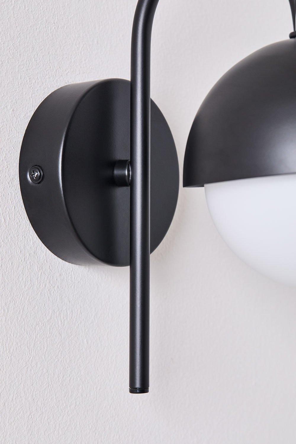 Sklum Lámpara De Pared En Metal Birgit