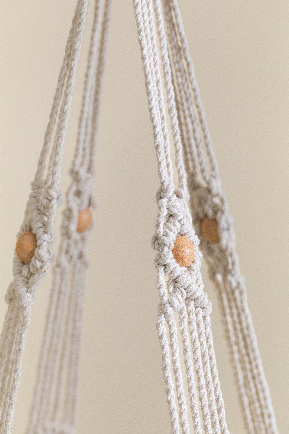 Sklum Macetero Colgante En Macramé Astiages