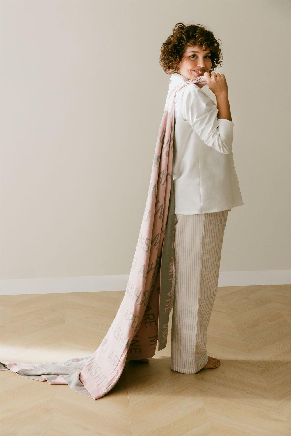 sklum Manta Plaid en Algodón Soli