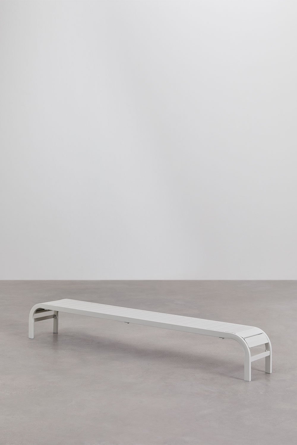 Sklum Marietta Steel Chaise Lounge Side Table