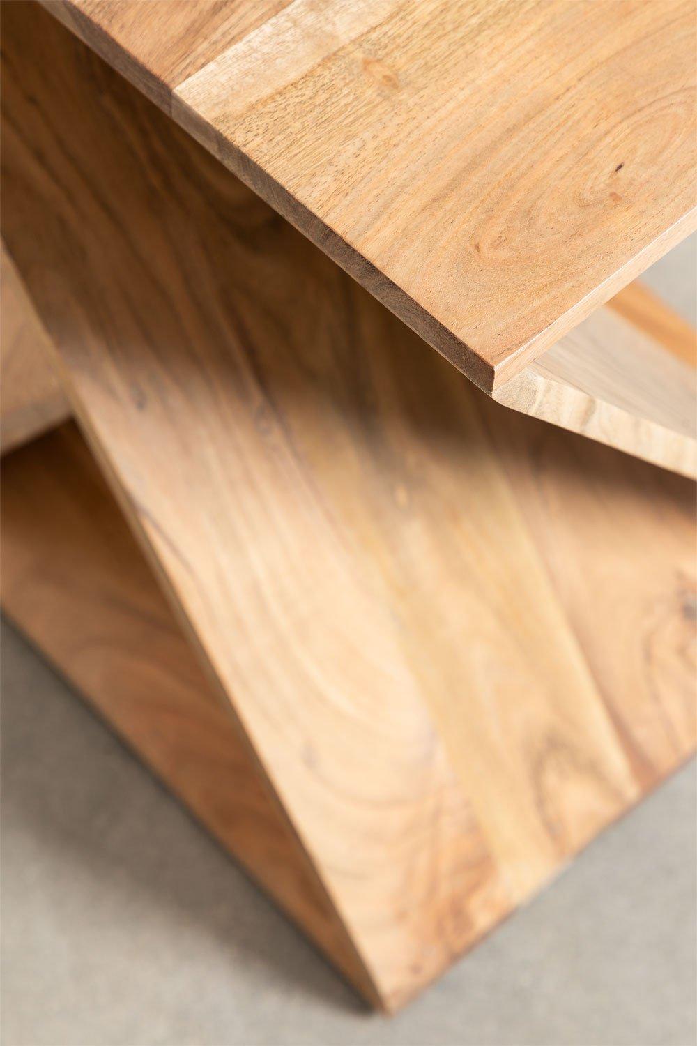 Sklum Mesa Auxiliar En Madera De Acacia Gorvea