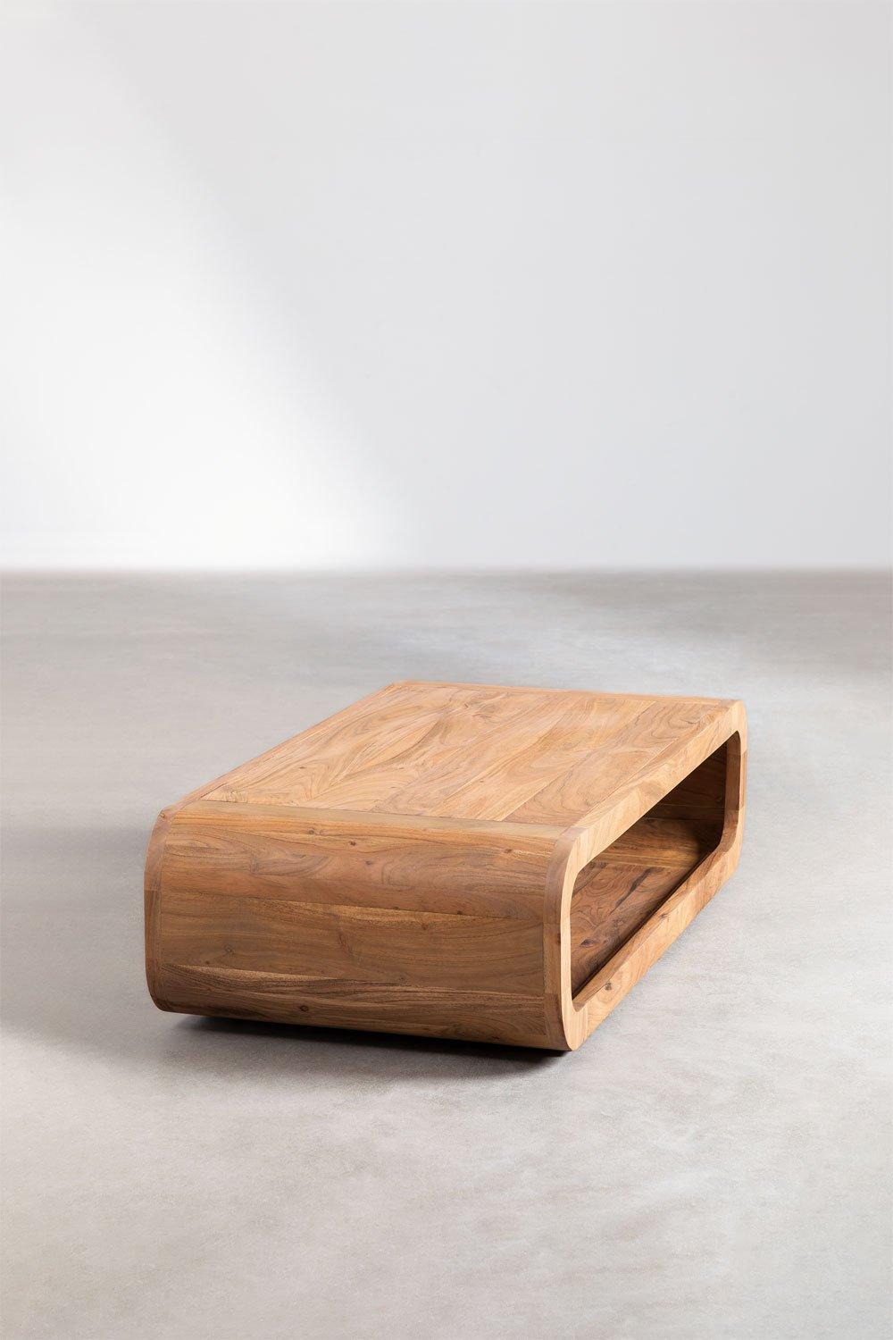 Sklum Mesa De Centro En Madera De Acacia Vacry