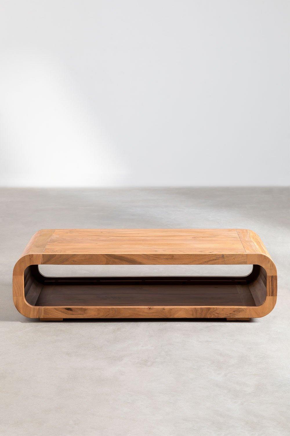 Sklum Mesa De Centro En Madera De Acacia Vacry