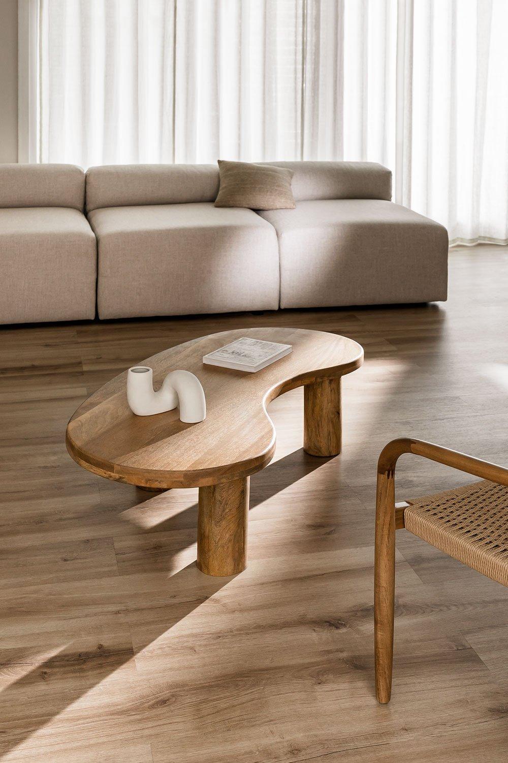 sklum Mesa de centro en madera de mango Larabeya