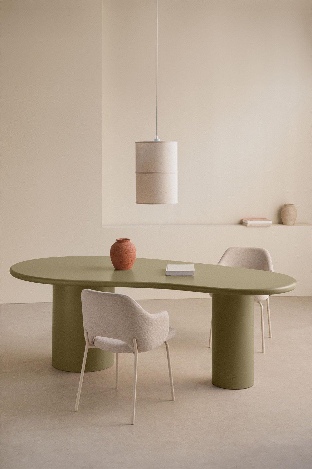 sklum Mesa de jantar oval em MDF (220x115 cm) Billie