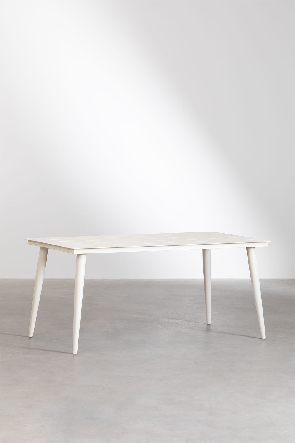 Sklum Mesa De Jardín Rectangular En Aluminio Kevan