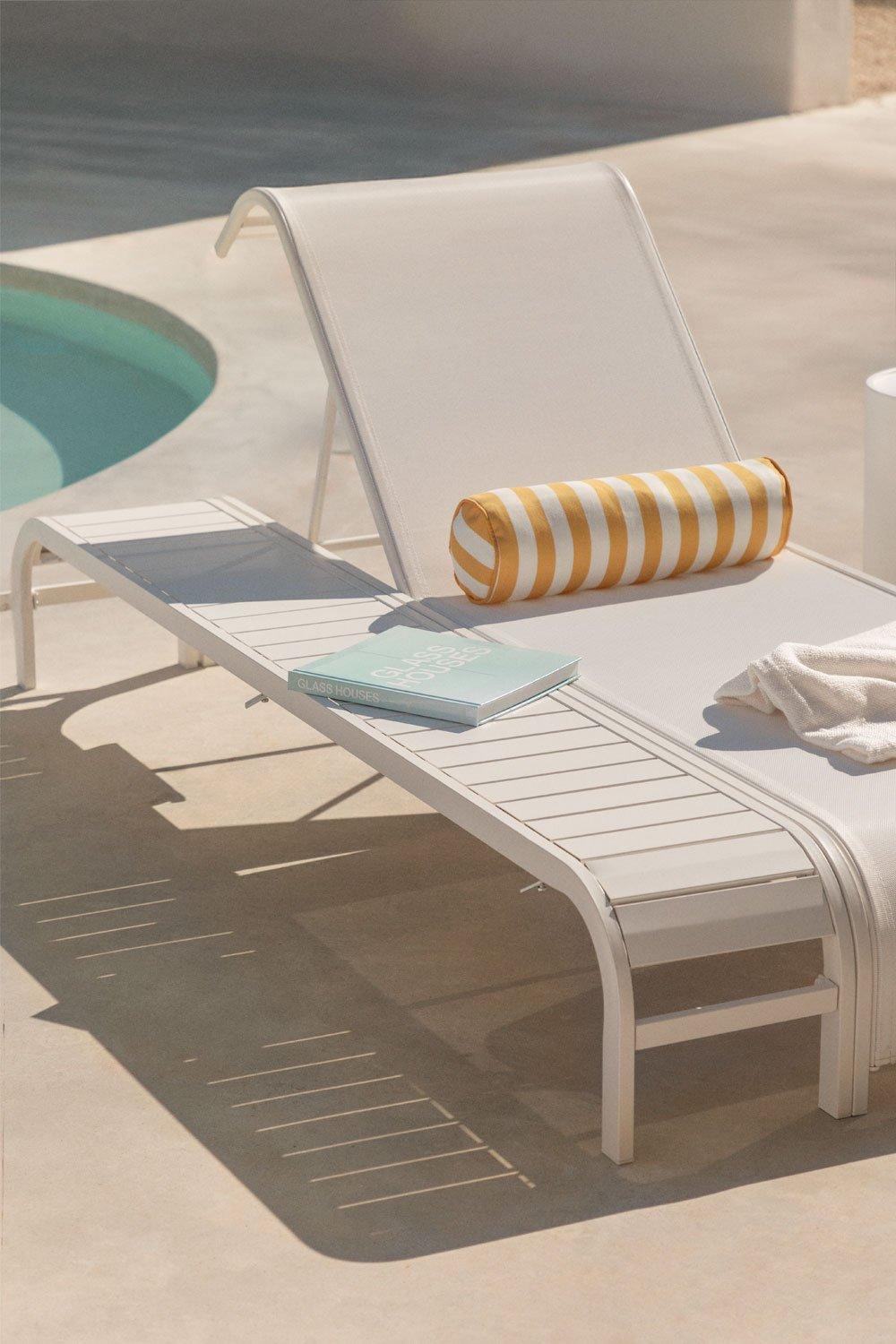 sklum Mesa lateral Marietta Steel Chaise Lounge