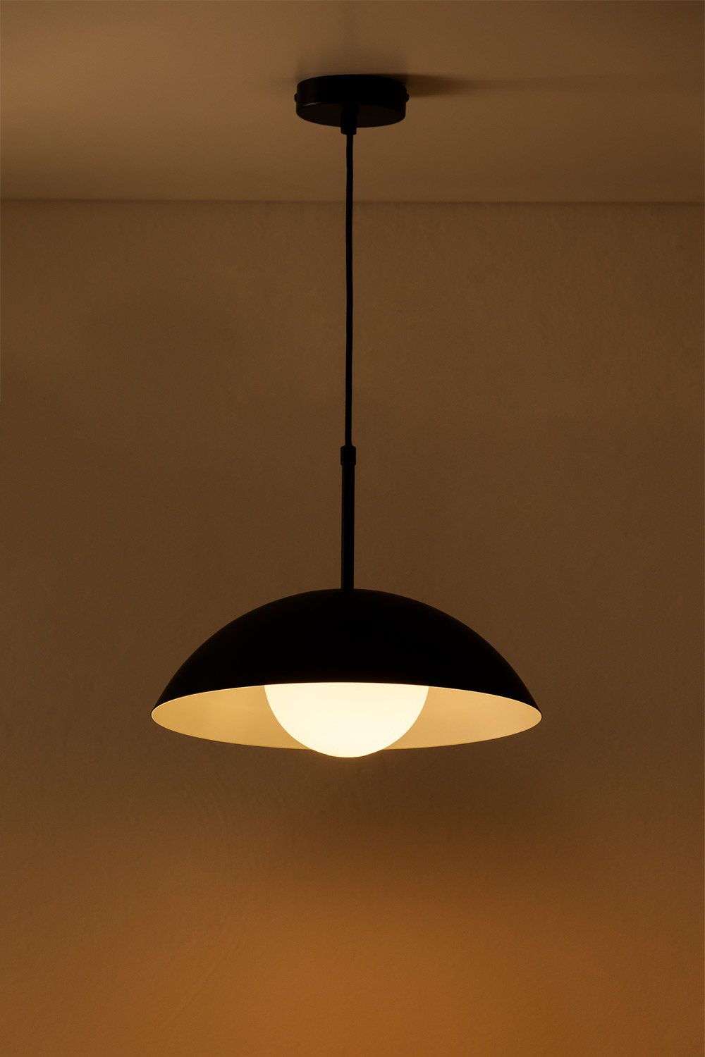 Sklum Metalowa Lampa Sufitowa Javiane
