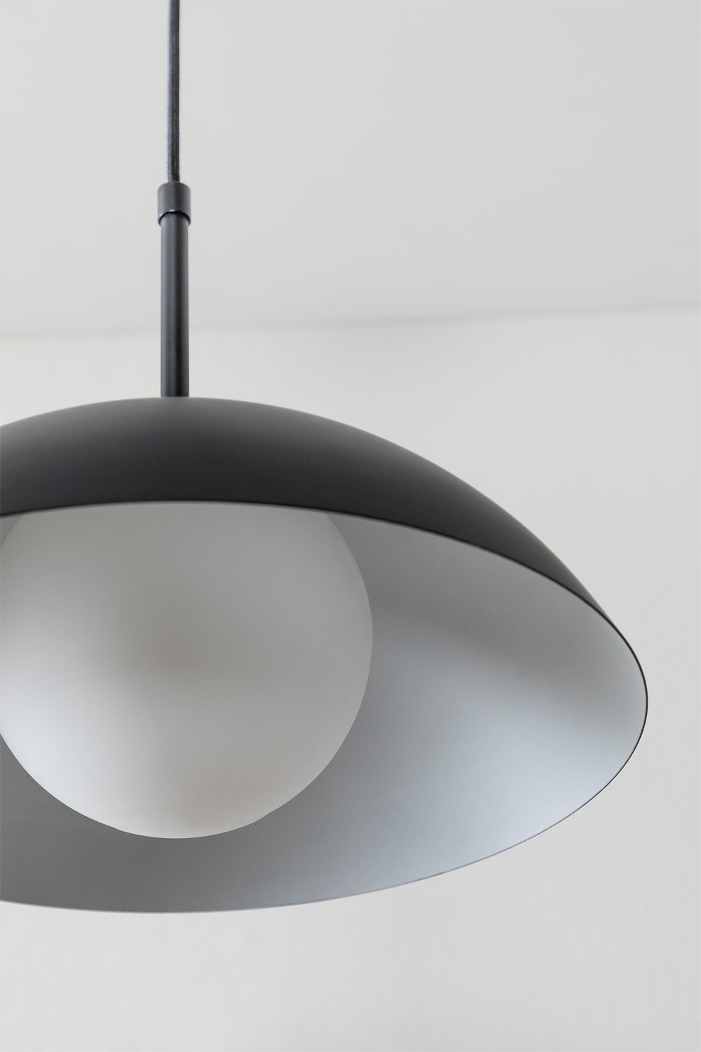 Sklum Metalowa Lampa Sufitowa Javiane