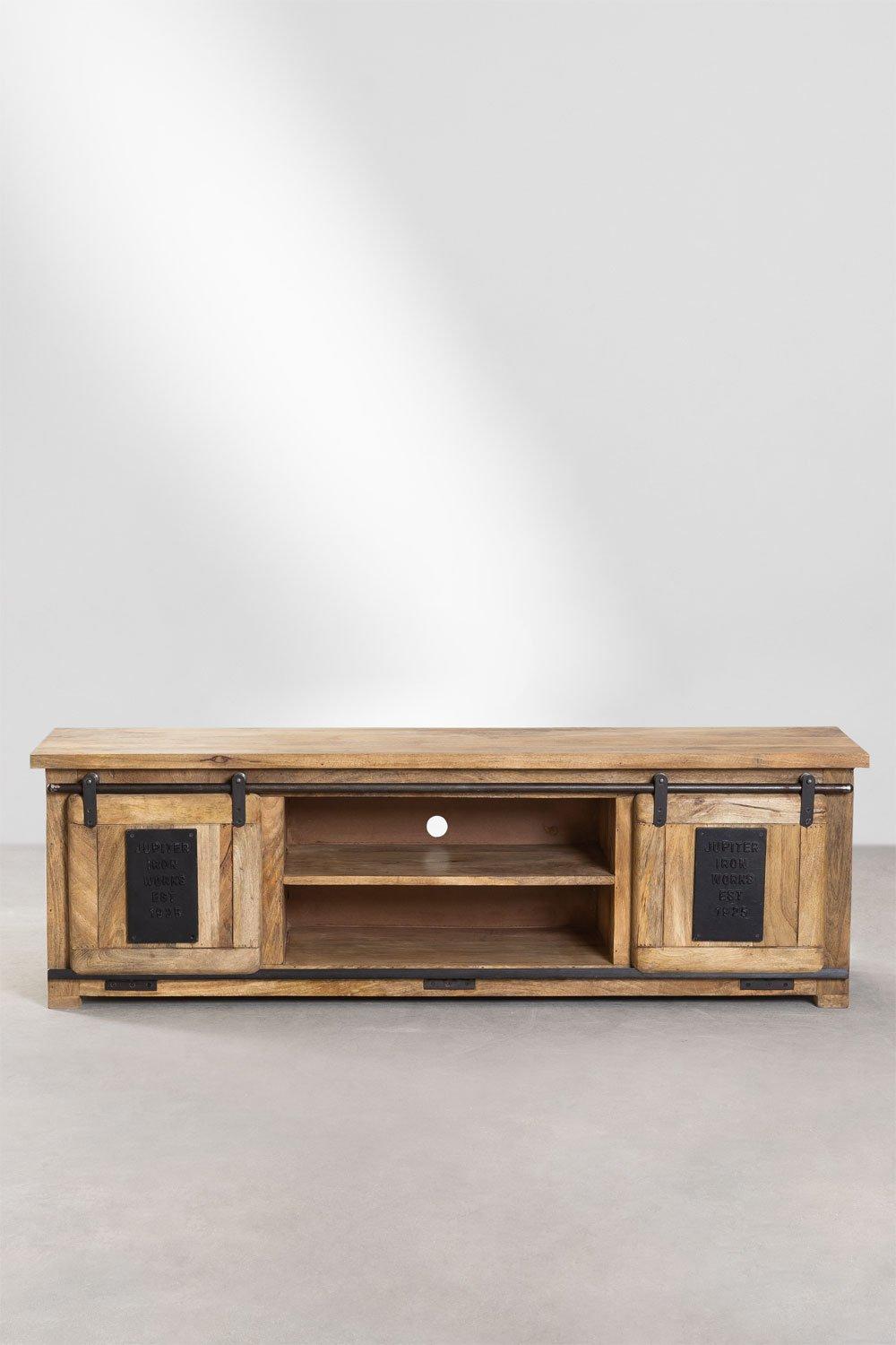 Sklum Meuble TV En Bois De Manguier Uain