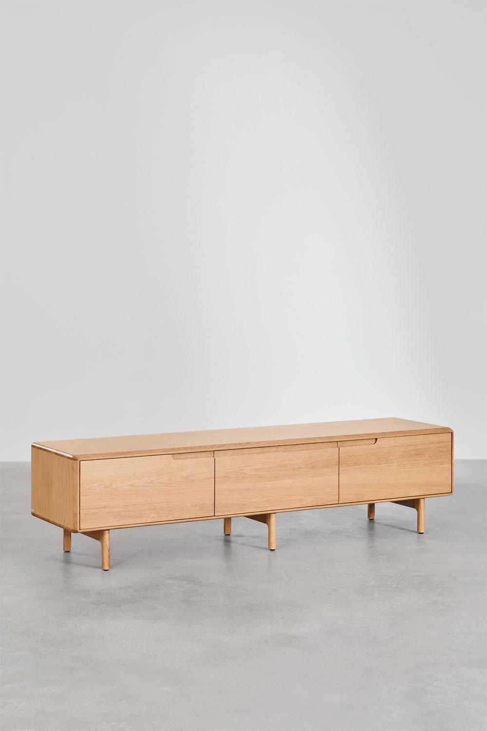 Sklum Meuble TV En Chêne Treveris