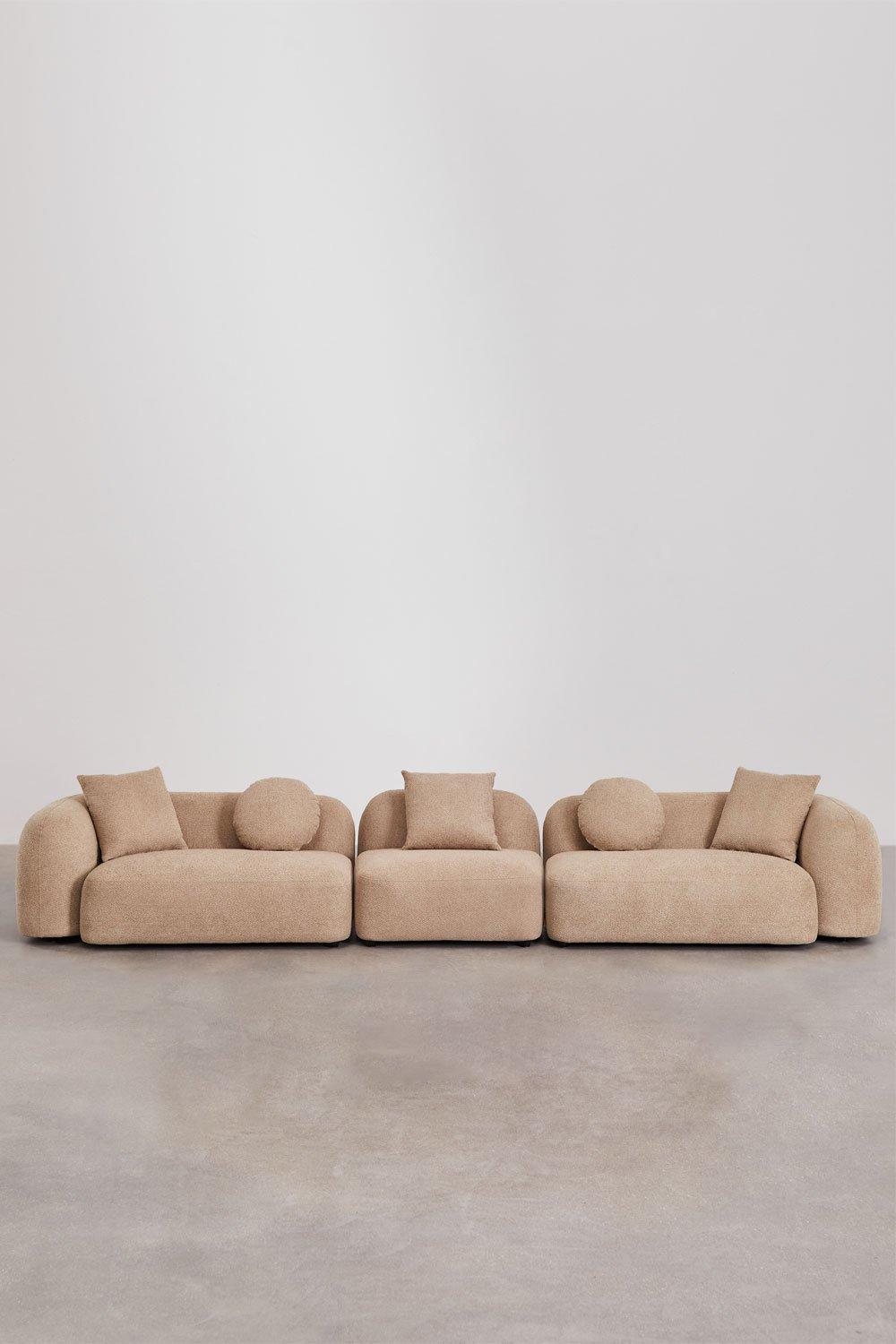 sklum Modulares 3-Sitzer-Sofa aus Chenille Coco