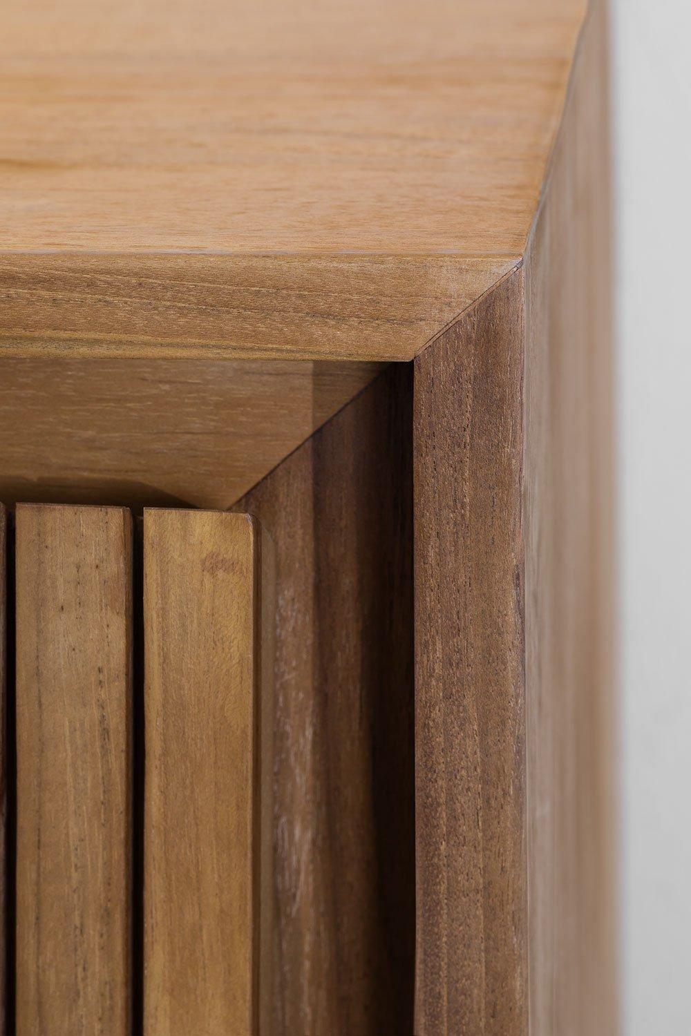 Sklum Mueble De Baño En Madera De Teca Melvil