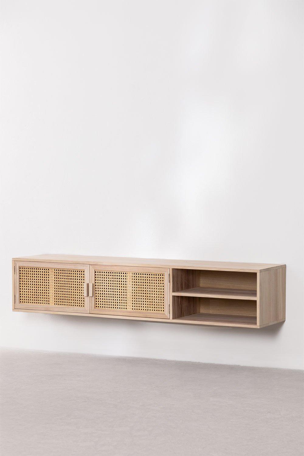 Sklum Mueble TV De Pared En Madera Ralik