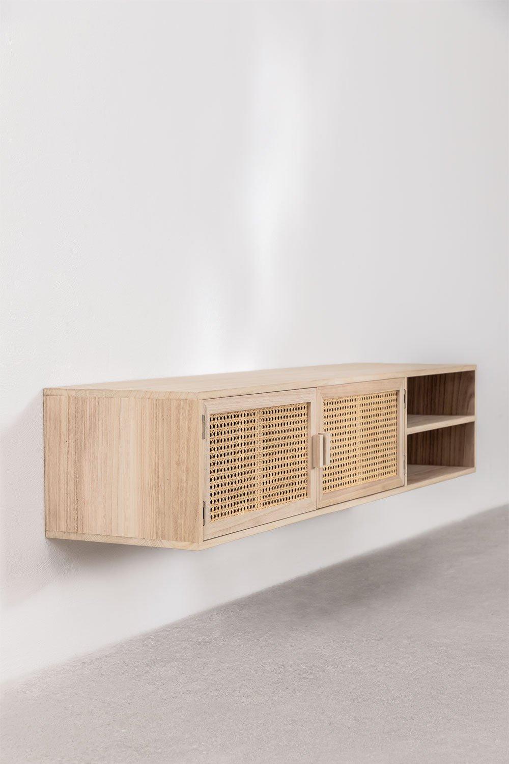 Sklum Mueble TV De Pared En Madera Ralik