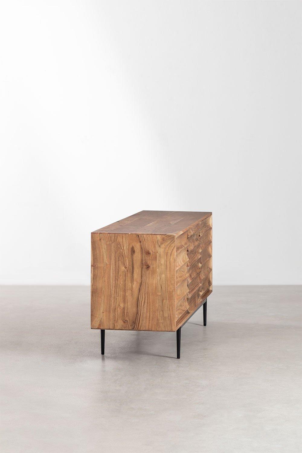 Sklum Mueble TV En Madera De Acacia Petter
