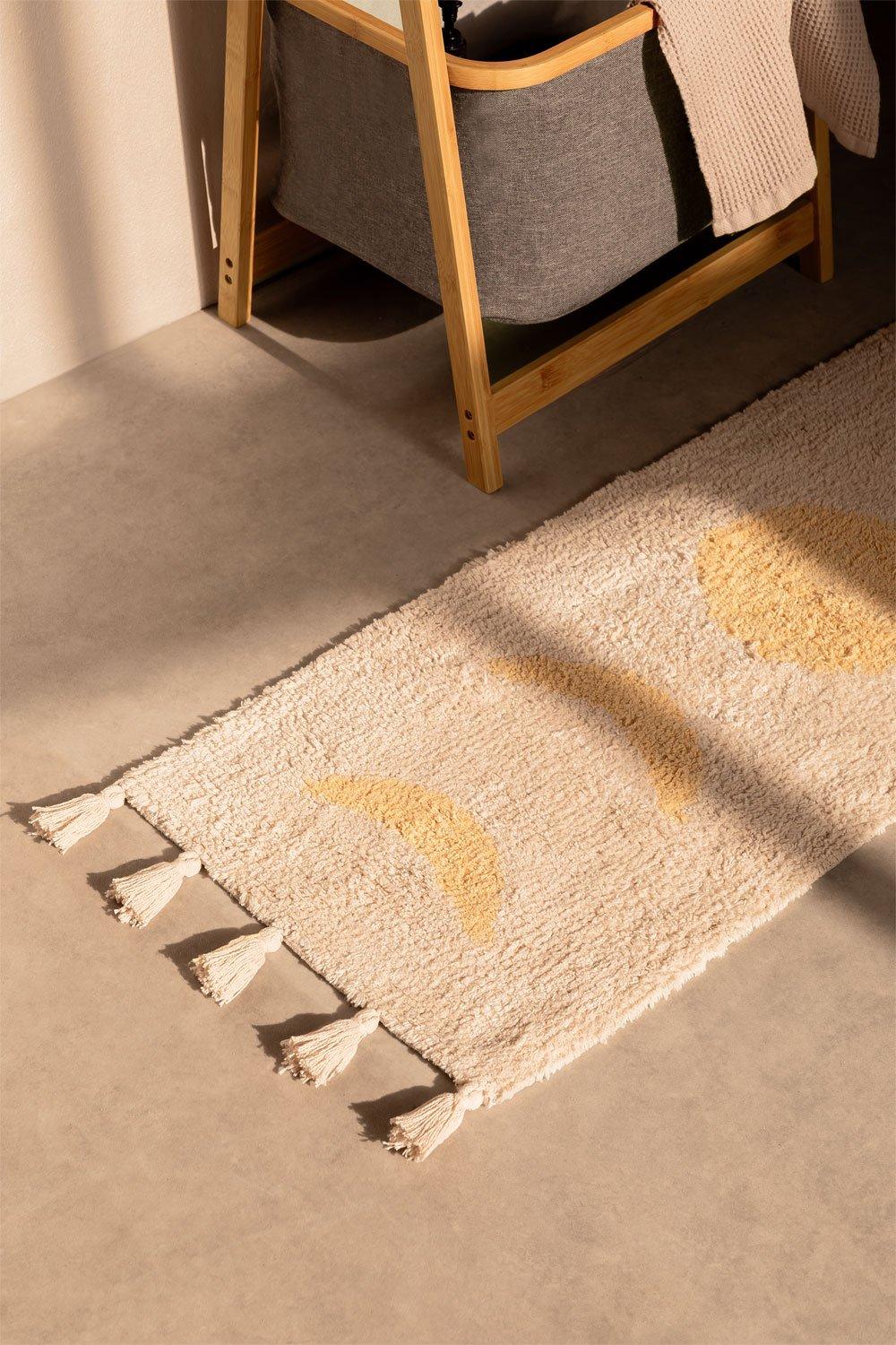 sklum Nocti Cotton Bath Rug (133 x 41 cm)