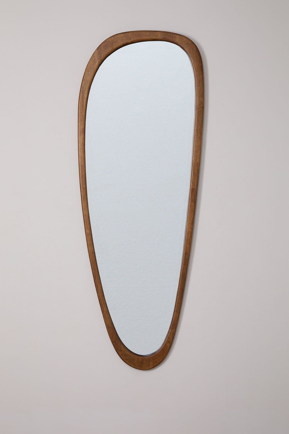 Sklum Oak Wood Wall Mirror Arbidel