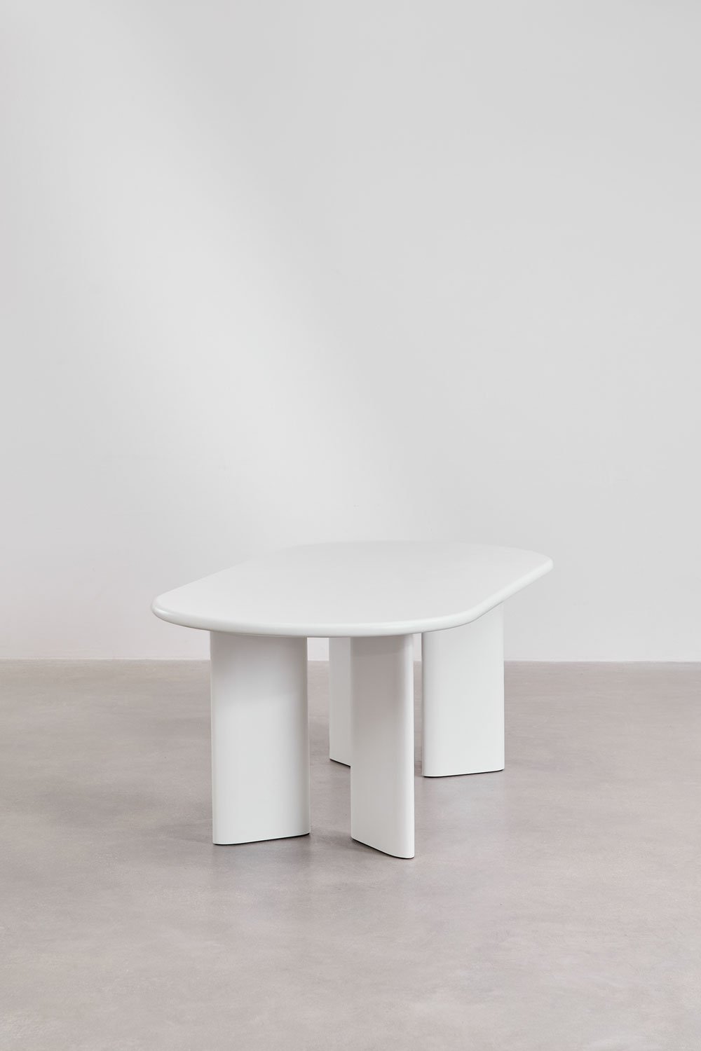 Sklum Ovale Eettafel 220x100 Cm In MDF Loulou