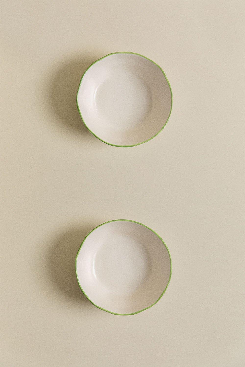Sklum Pack De 2 Bowls En Gres Ø13 Cm Marneda