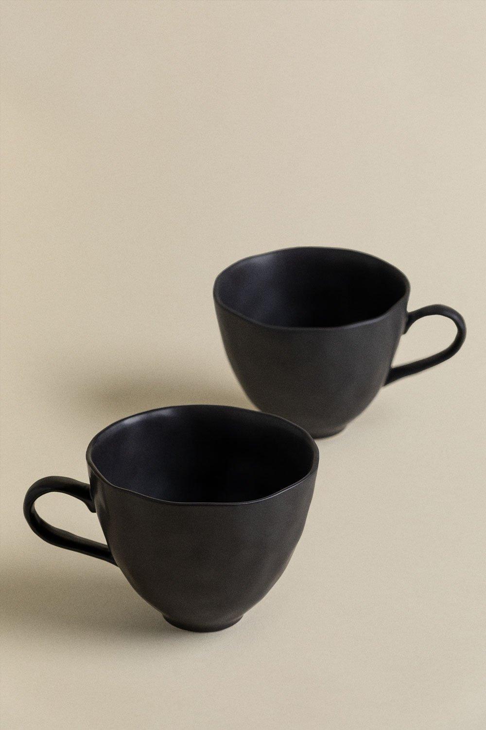 Sklum Pack De 2 Tazas En Gres 40 Cl Belvere