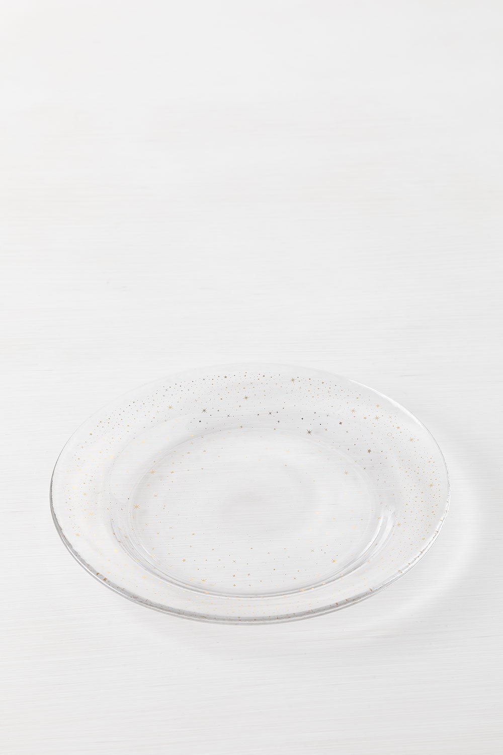 sklum Pack de 4 Platos de Postre en Cristal Byron