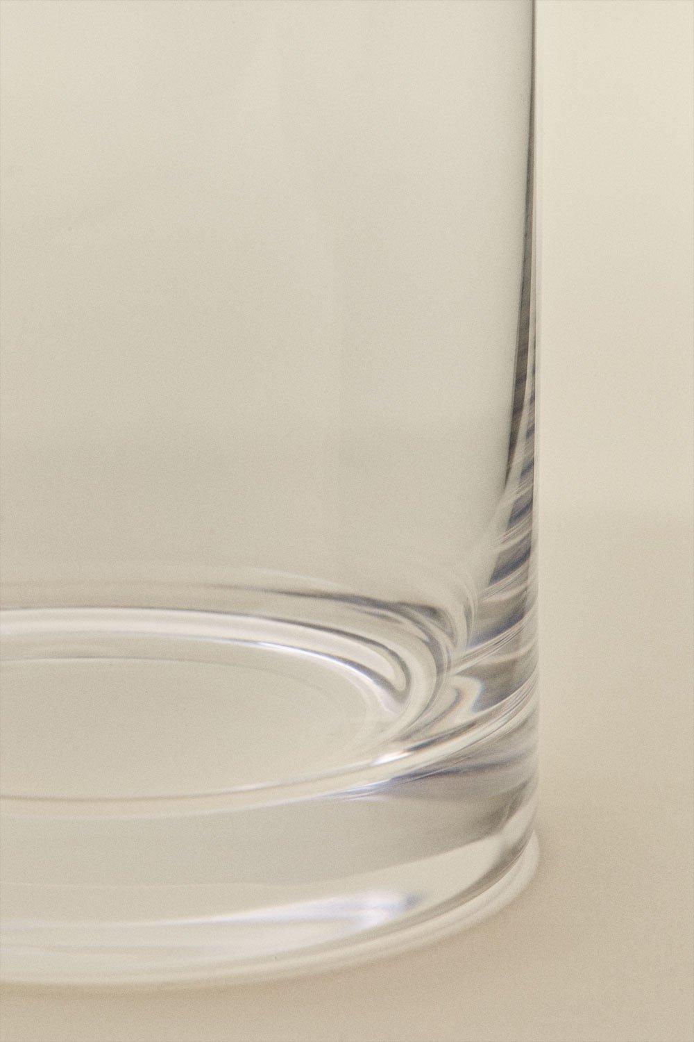 Sklum Pack De 4 Vasos De Vidrio 45 Cl Lioare