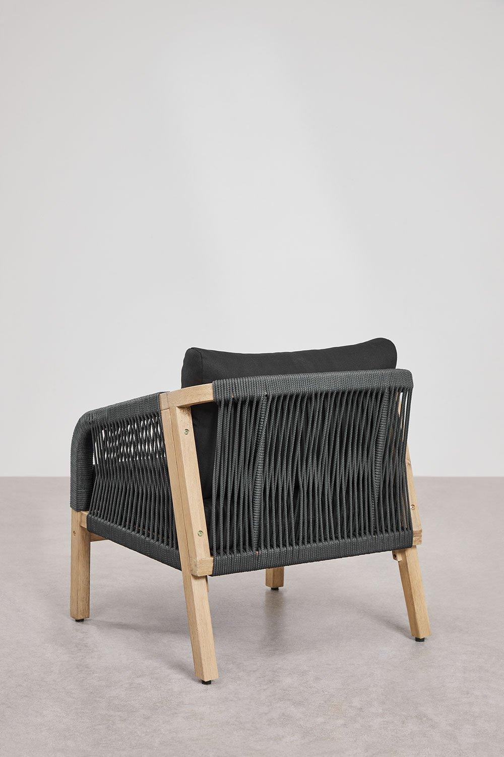 Sklum Pakket Van 2 Dubai Acacia Houten Fauteuils