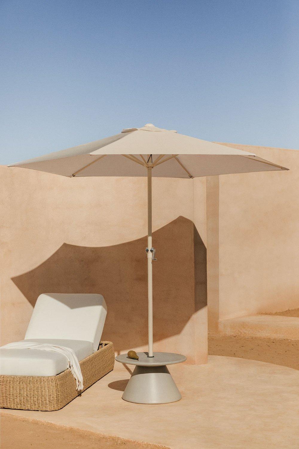 sklum Parasol en tissu et acier (Ø235 cm) Jaden