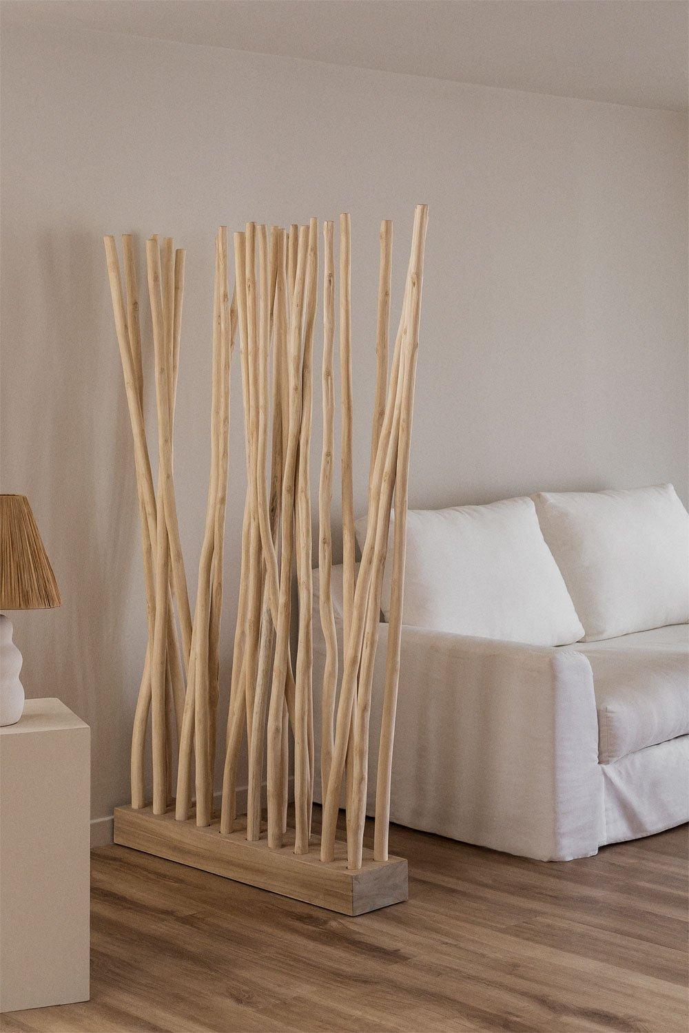 sklum Paravento in legno di teak Narel