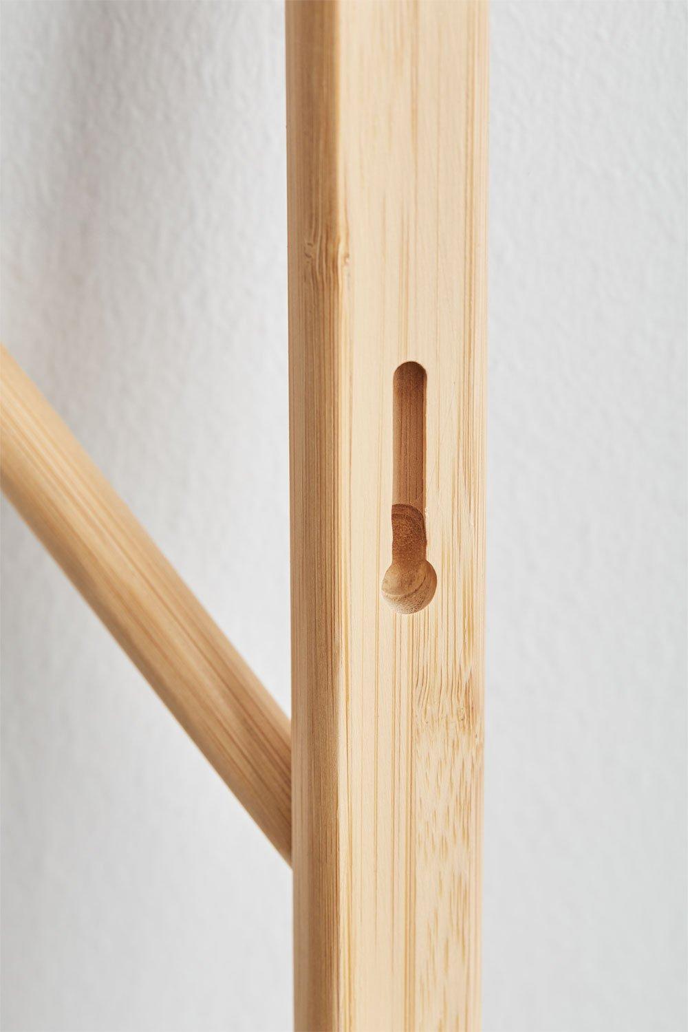Sklum Perchero De Pared En Bambú Nivar