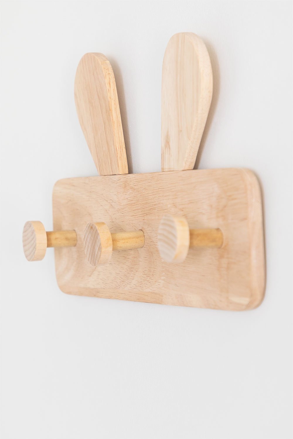 Sklum Perchero De Pared En Madera Buny Style Kids